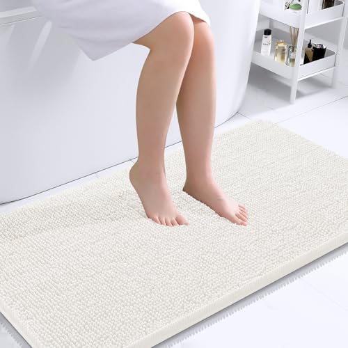 OLANLY Bathroom Rugs 45x27