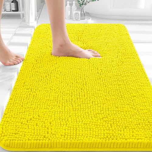 OLANLY Bathroom Rugs 36x24