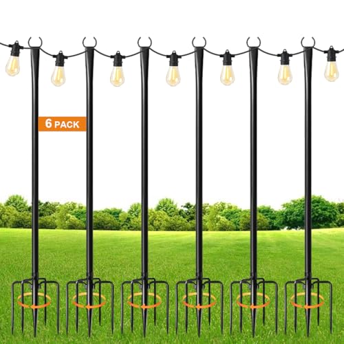 MuliVid String Light Poles