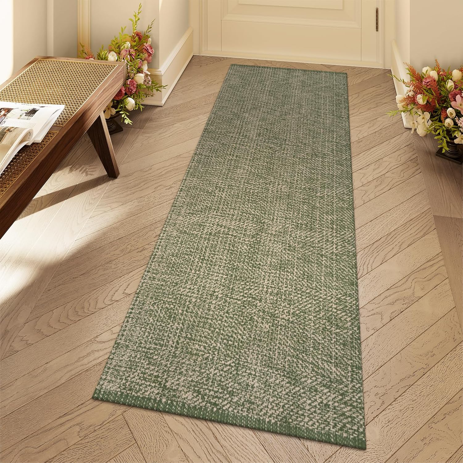 LEEVAN Washable Kitchen Runner Rug 2'x6'