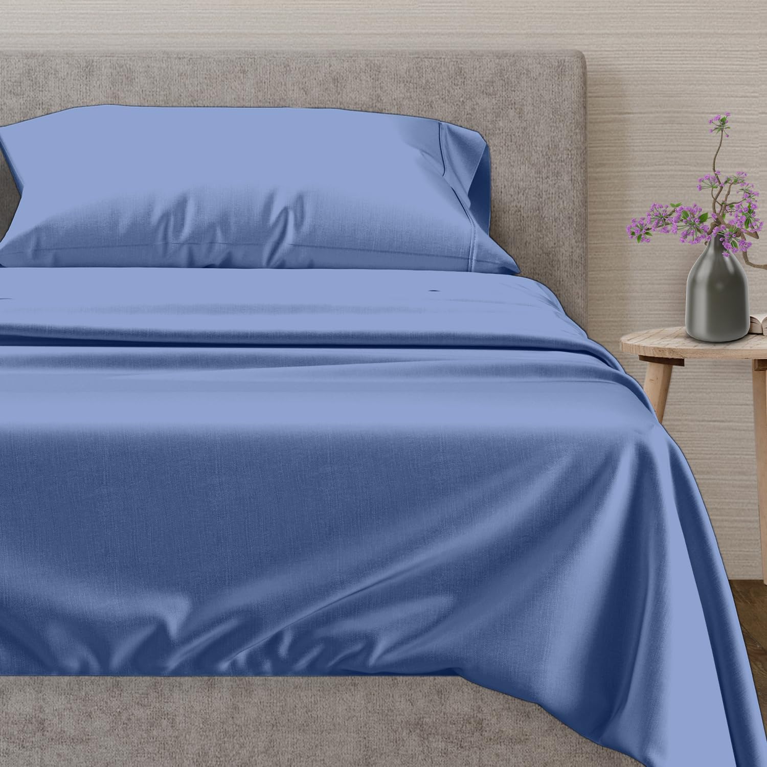 Mayfair Linen Luxury Egyptian Cotton 600TC (Deep Blue)