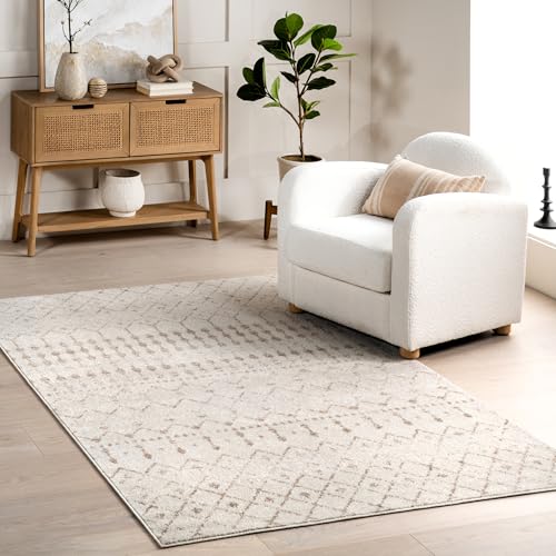 nuLOOM 6' Round Moroccan Blythe Area Rug