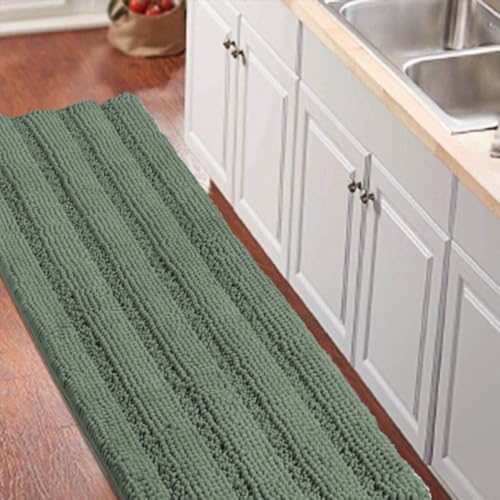 Turquoize Chenille Runner (Green Bay)