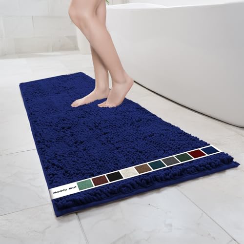 Muddy Mat Chenille Bathroom Rug