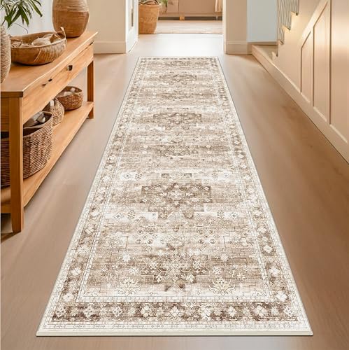 Hazo Haus Beige Washable Runner