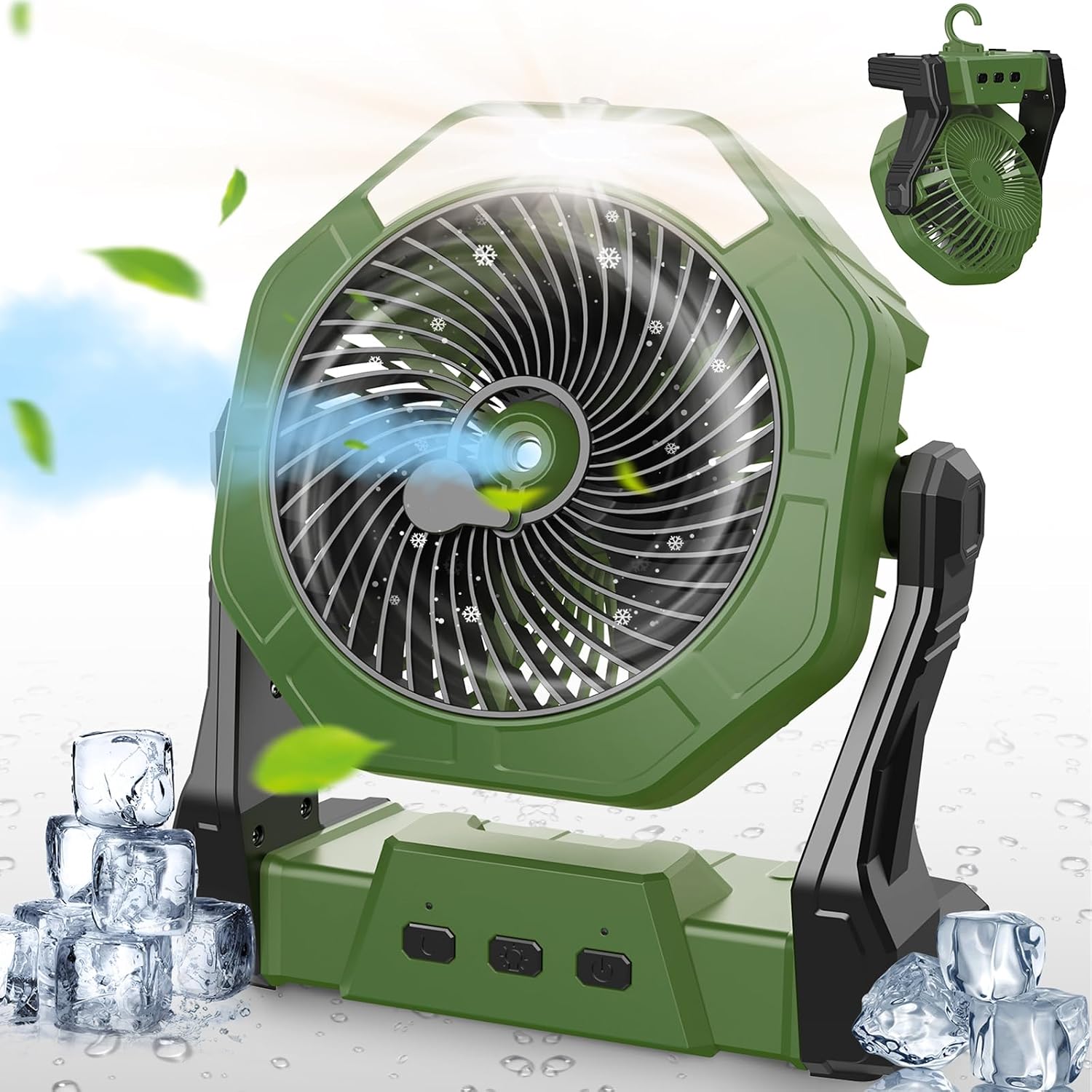 Ausic 10000mAh Misting Fan