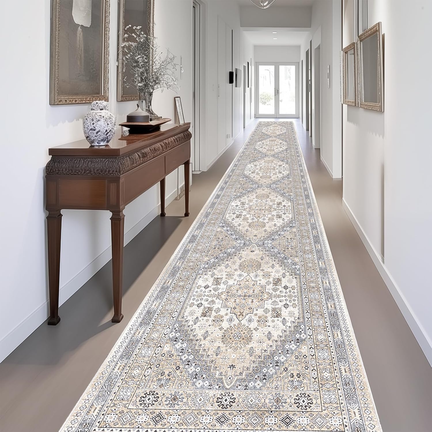 zesthome Washable Runner Rug 2.5x16