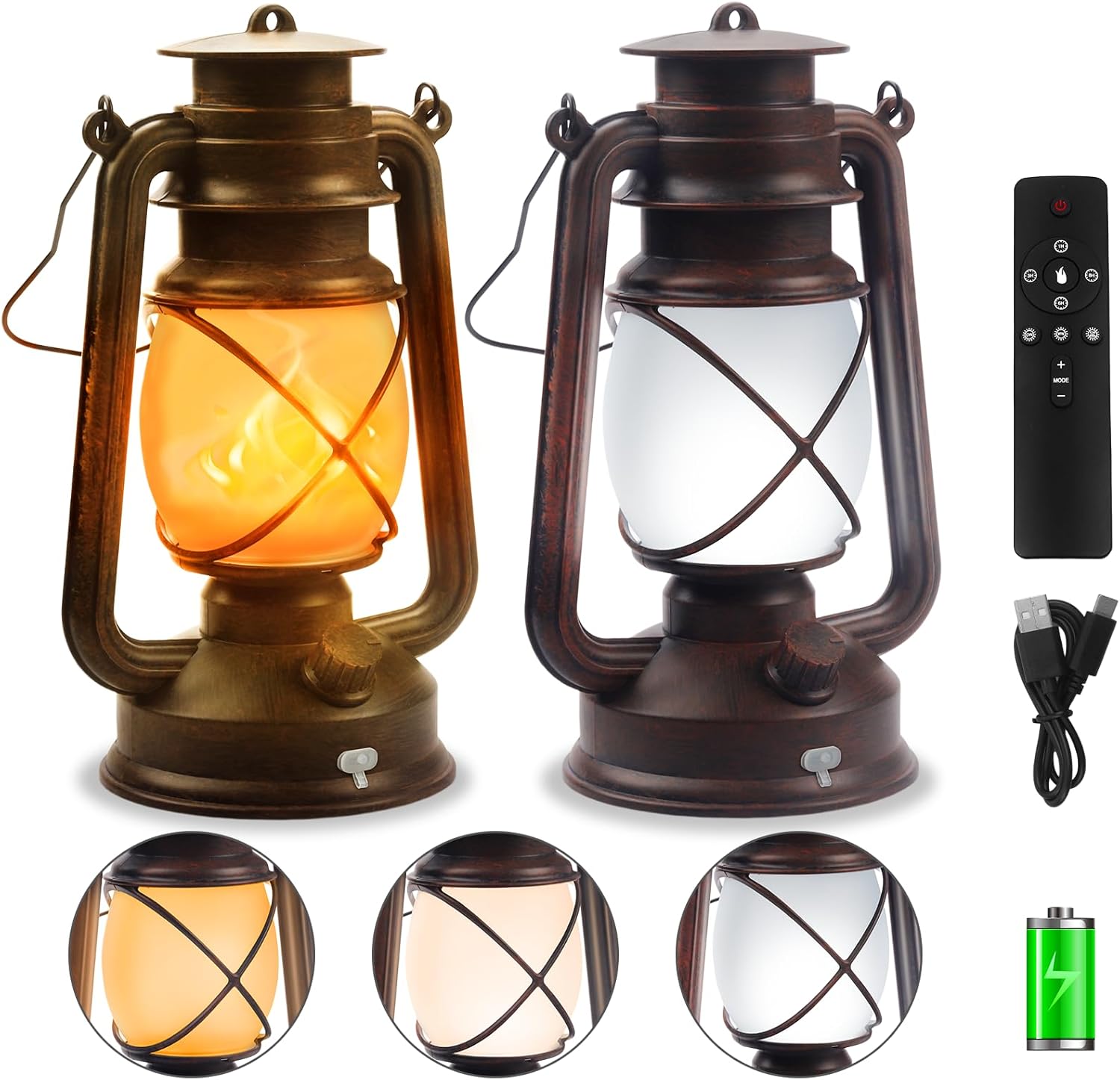 Wondrastical Vintage LED Lanterns