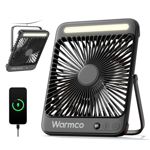 Warmco 8-Inch Ultra-Slim Fan