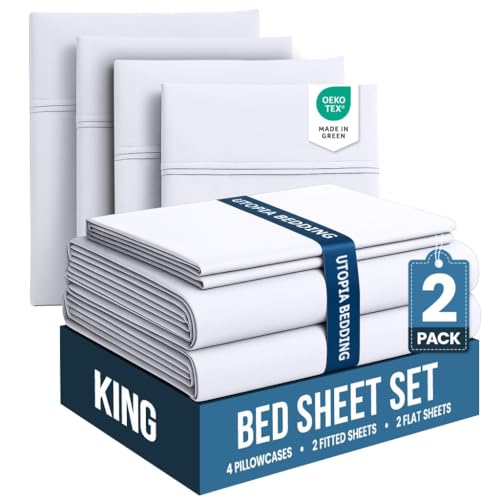 Utopia Bedding King Pack of 2