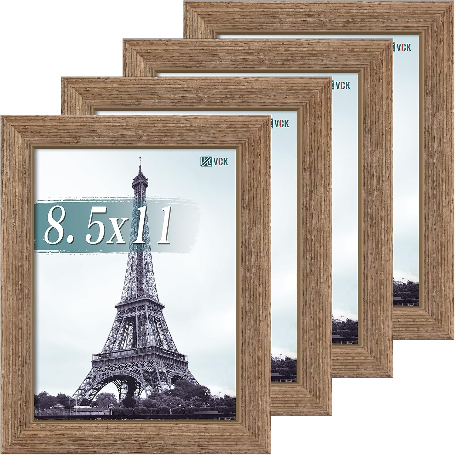 VCK 8.5x11 Picture Frame Set of 4