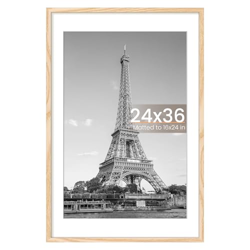 upsimples 24x36 Poster Frame (Natural)