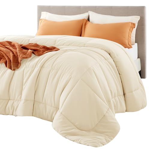 Bedsure Comforter Duvet Insert - Twin XL (Cream)