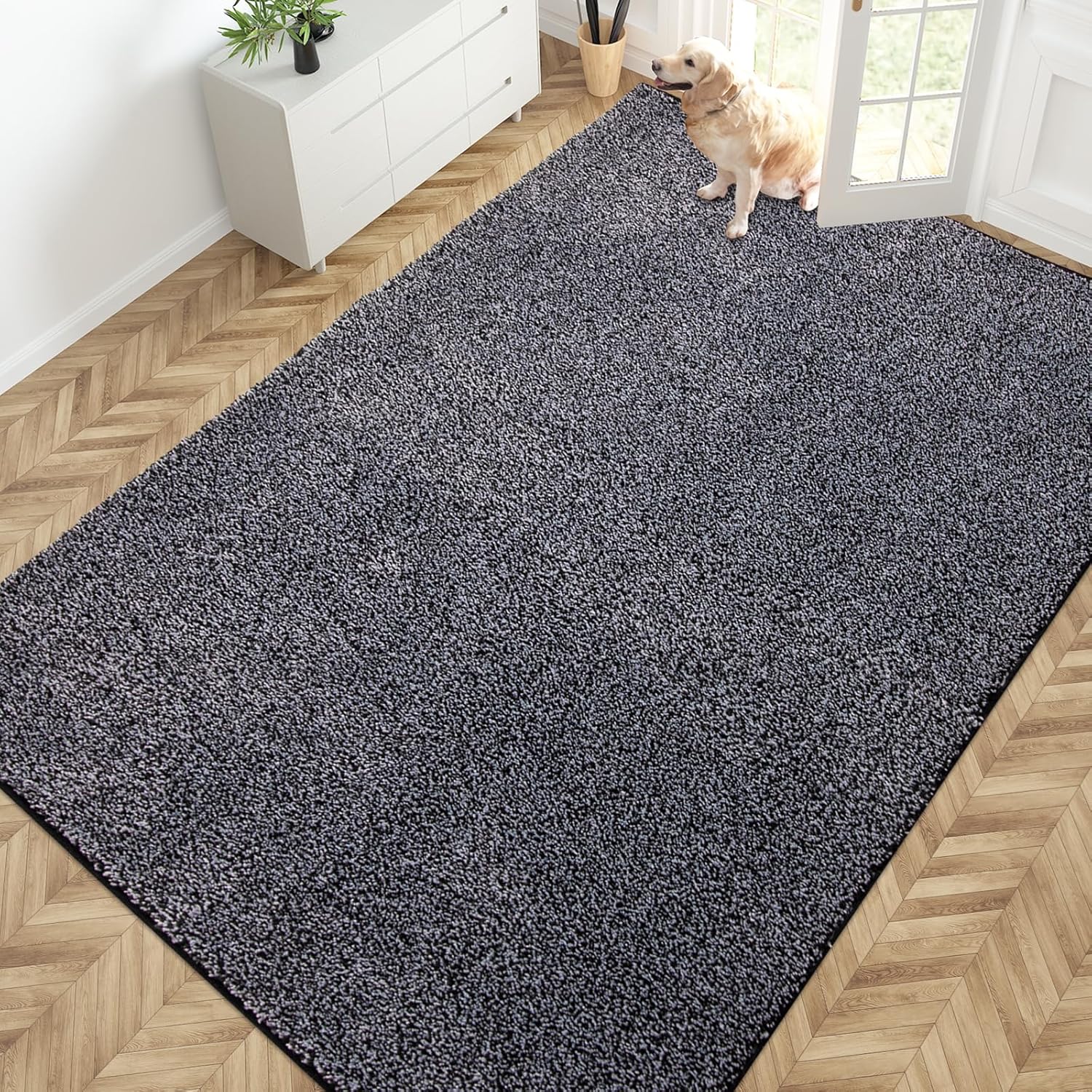 PURRUGS Easy Care Area Rug 6ft x 9ft