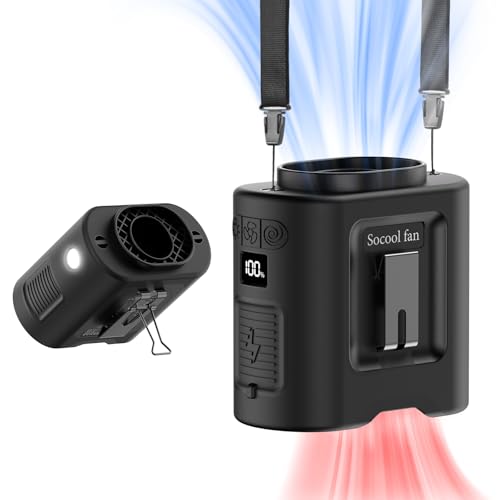 Socool 14500mAh Waist Clip Fan