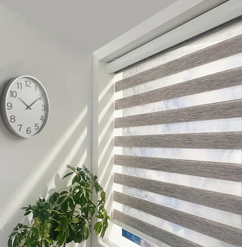 ShadesU Cordless Zebra Roller Shades
