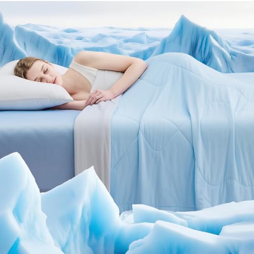 EMME Cooling Comforter Queen Size (Blue)