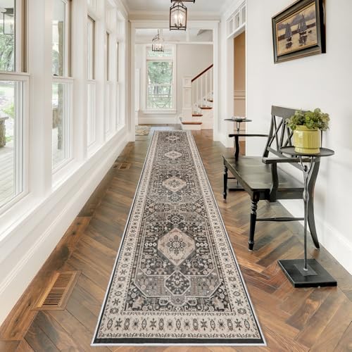 RUUGME 2'6x12 Hallway Runner (Black)