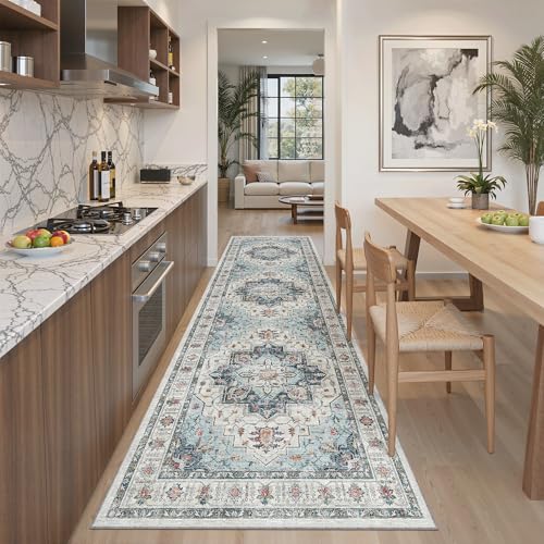 Madane Runner 2'6"x8' (Blue)