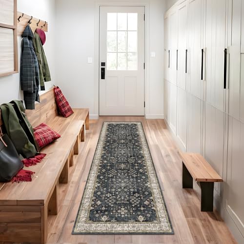 Hazo Haus Charcoal Vintage Runner (2x7)