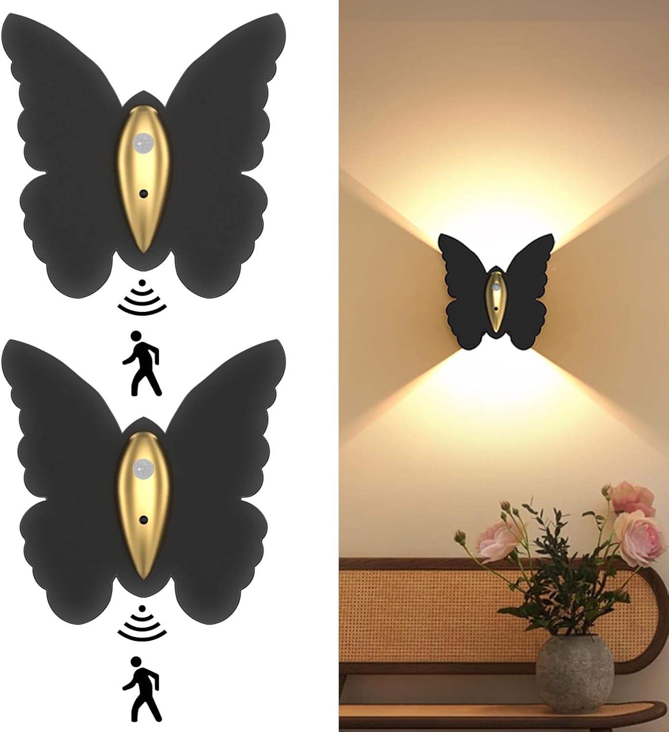 Eneru 5000mAh Magnetic Wall Sconces