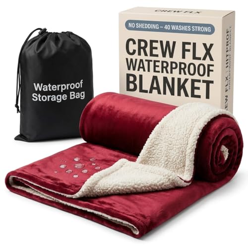 CREW FLX Waterproof Blanket (Red)