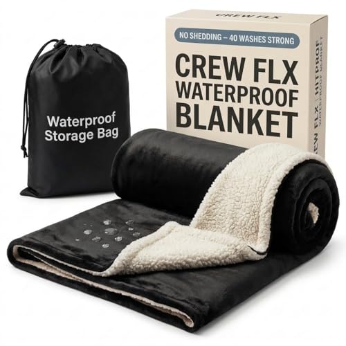 CREW FLX Waterproof Blanket (Black)