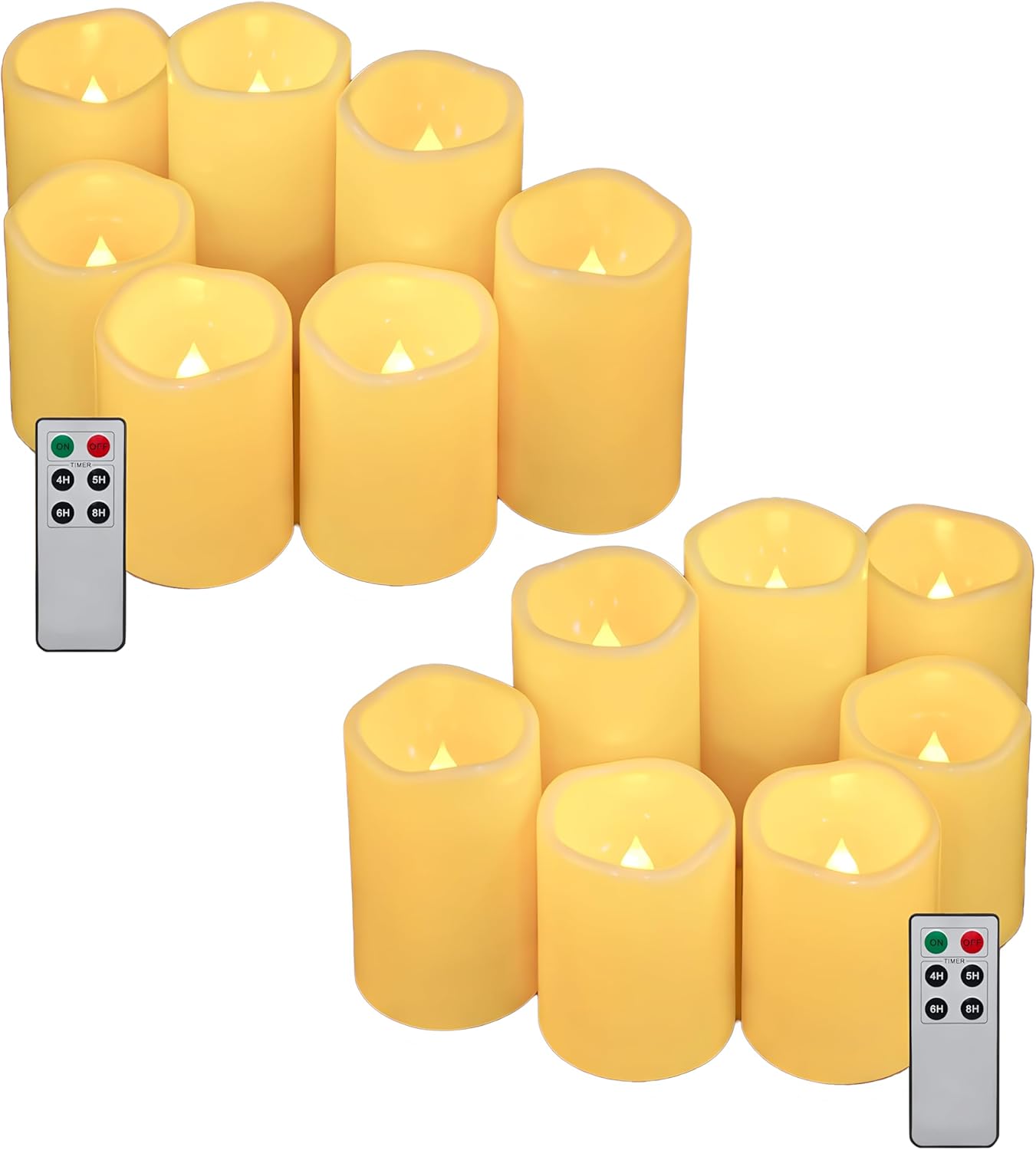 Aignis 14pcs Flameless LED Candles
