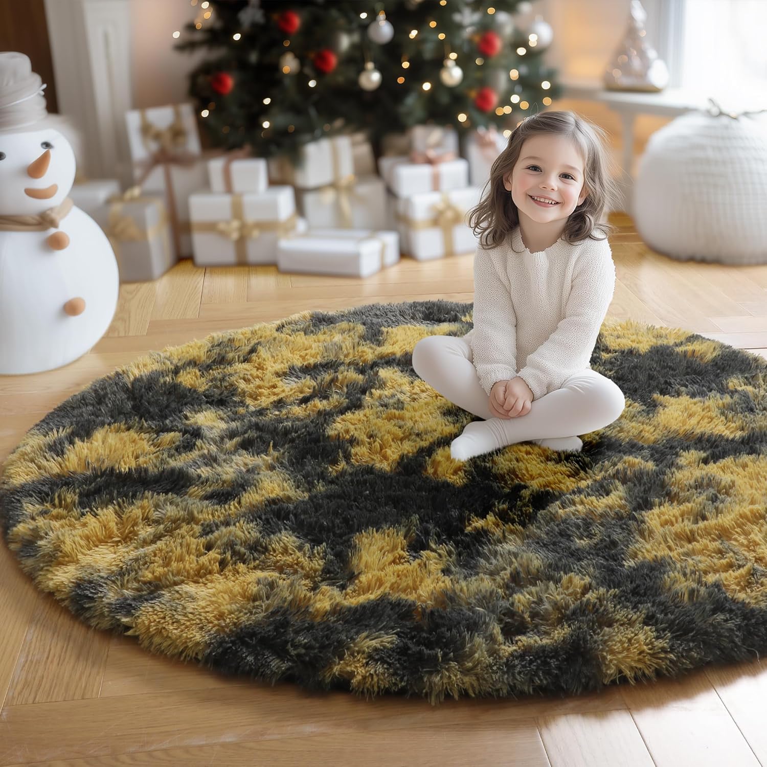 Amdrebio Black Gold 5Ft Rug