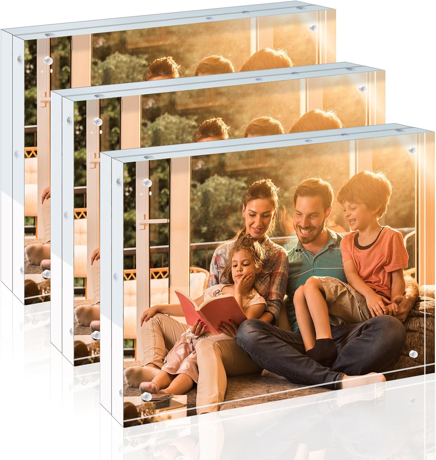 Egofine 8x10 Acrylic Frames 3 Pack