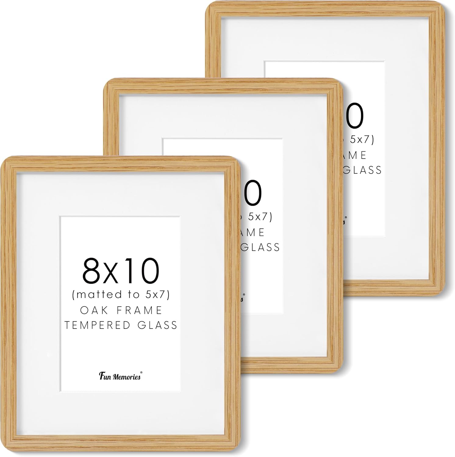 Fun Memories Rustic Oak 3 Pack