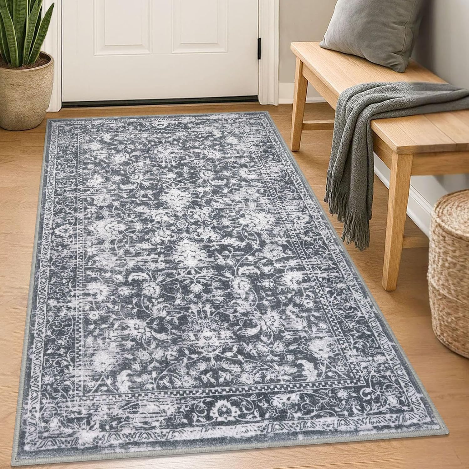KILOCOCO Area Rug 3x5 (Grey)
