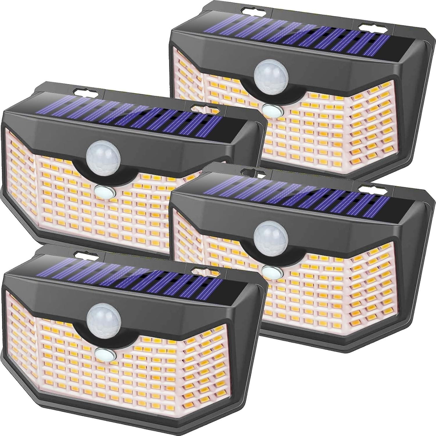 HMCITY 120 LED Solar Lights