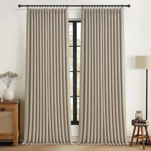 Greyish Beige Lush Decor 120 Inch Blackout
