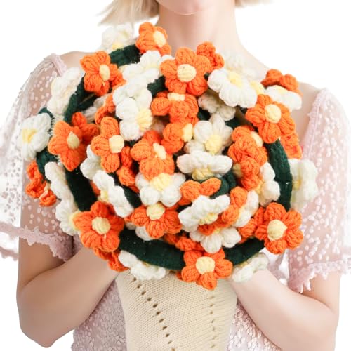 Daisy Crochet Flowers Blanket