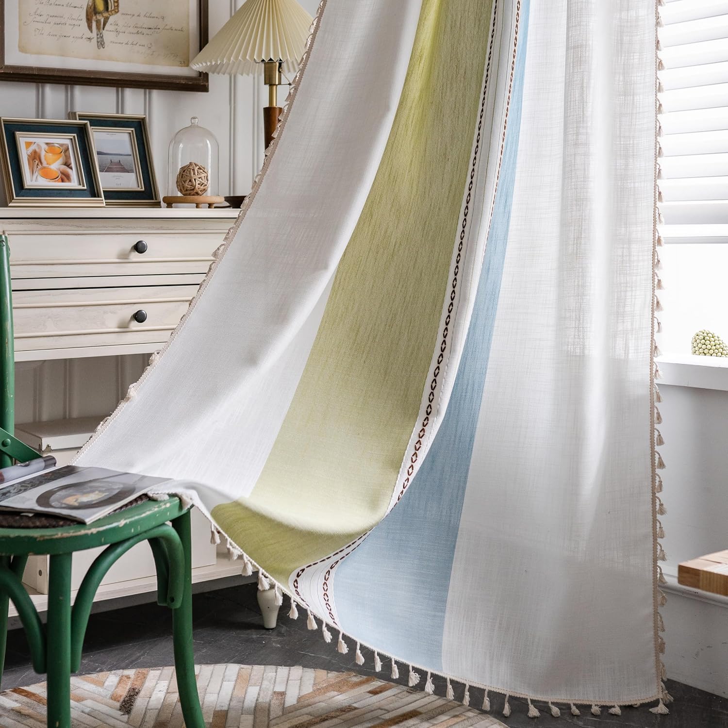 Sutuo Home Boho Curtains 102 in