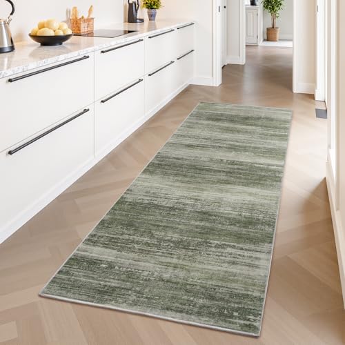 PADOOR Modern Abstract Runner Rug - 2x8
