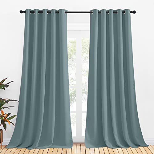 NICETOWN 70x108 Greyish Blue
