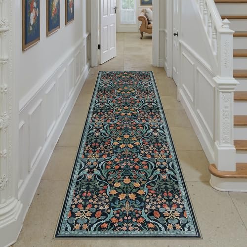 WondRg Blue Floral Runner