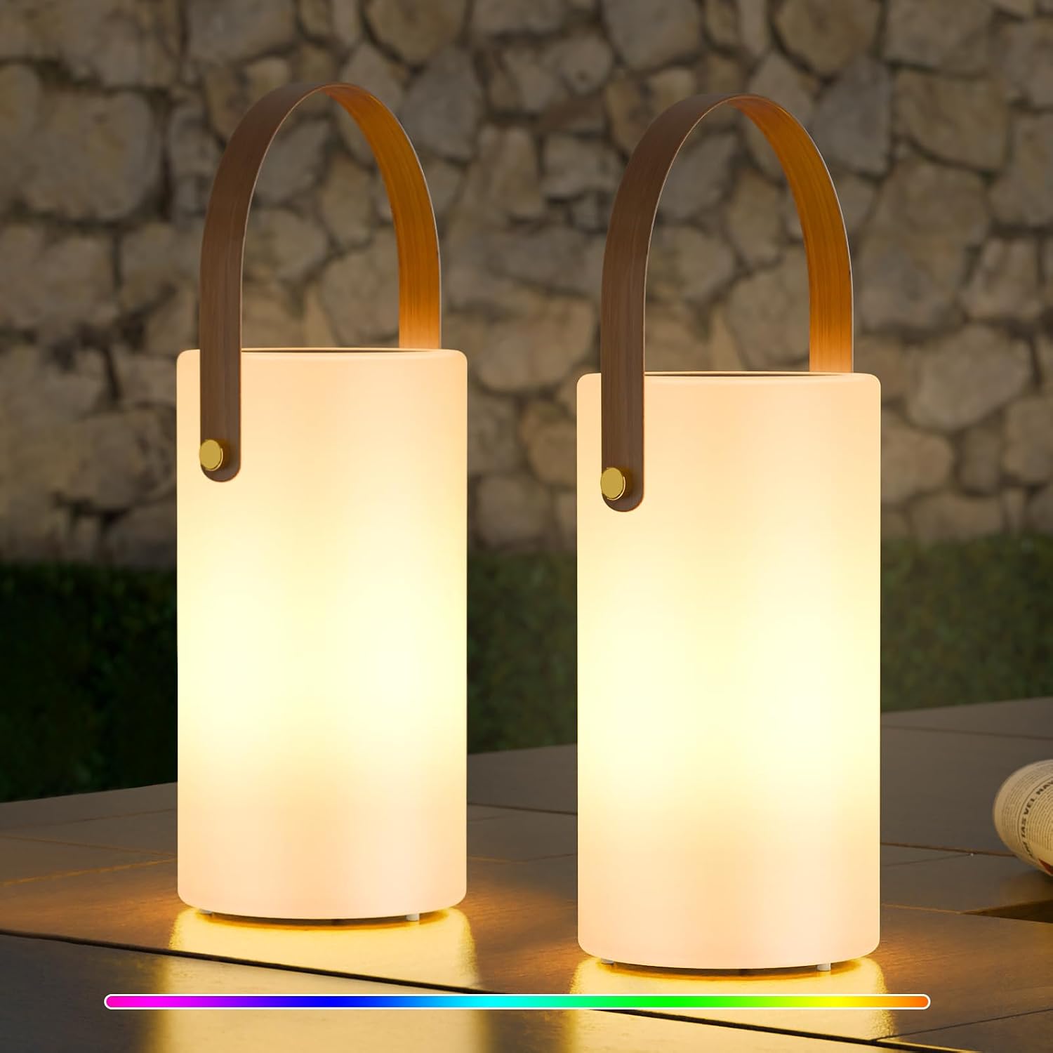 uuffoo Solar Table Lamp