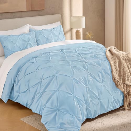 Andency Light Blue King Size Comforter Set