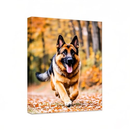 Personalized Photo to Canvas Print - Canvas Prints With Your Photos on Custom Wall Art for Bedroom, Living Room, Wedding Baby Pet Family Picture Framed Wall Art (20" W x 24" H)