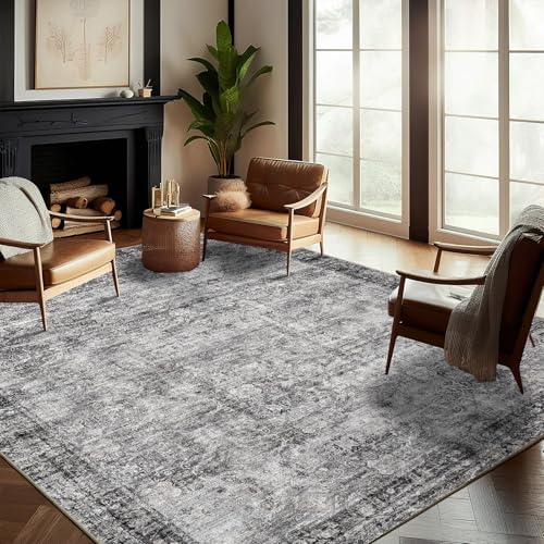 CHAMPLANT Area Rug 8'x10' (Retro Boho)