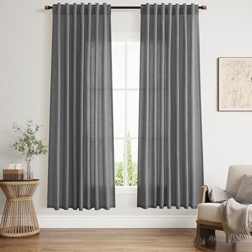Blazer Grey Linen Curtains