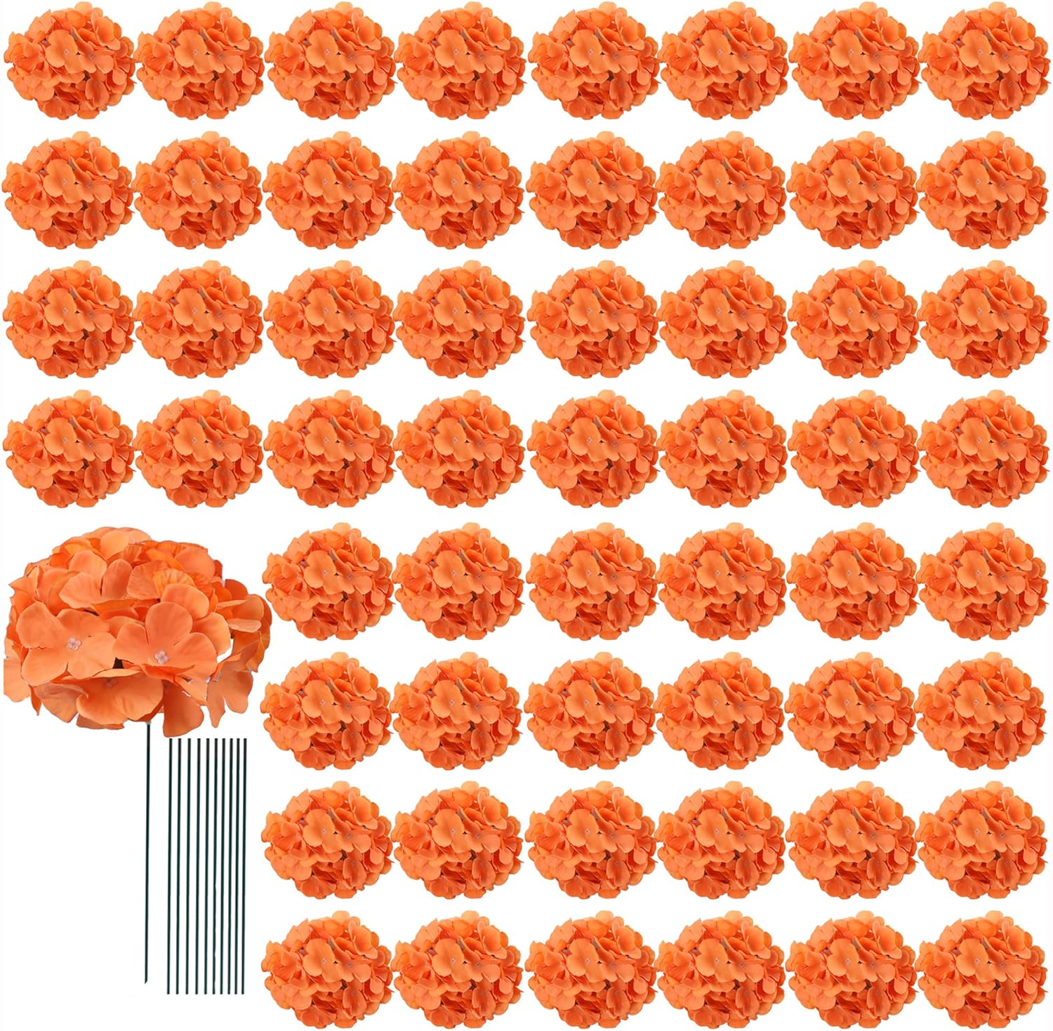 AVIVIHO 65pcs Fall Flowers