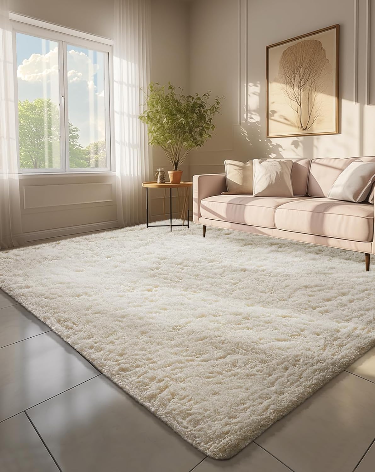 Ophanie 6x9 Shaggy Plush Rug