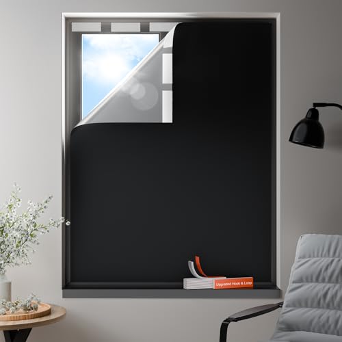 LEIYER 59" x 60" No-Drill Blackout