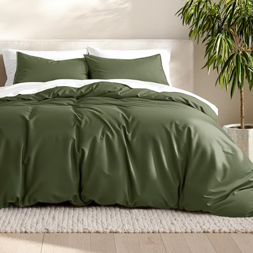 Bare Home Bedding Duvet Cover Queen Size (Cypress)