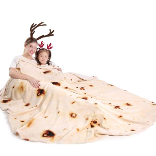 Mermaker Burrito Tortilla Blanket